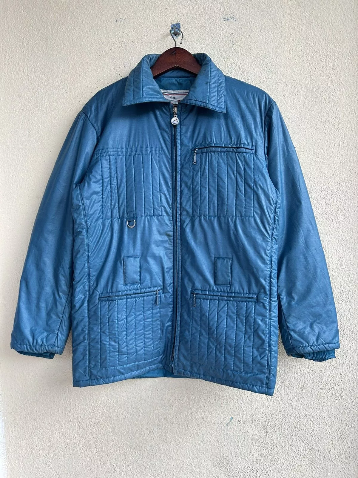 Moncler Light Jackets Moncler × Vintage Moncler Ski Wear Puffer Jacket Gray