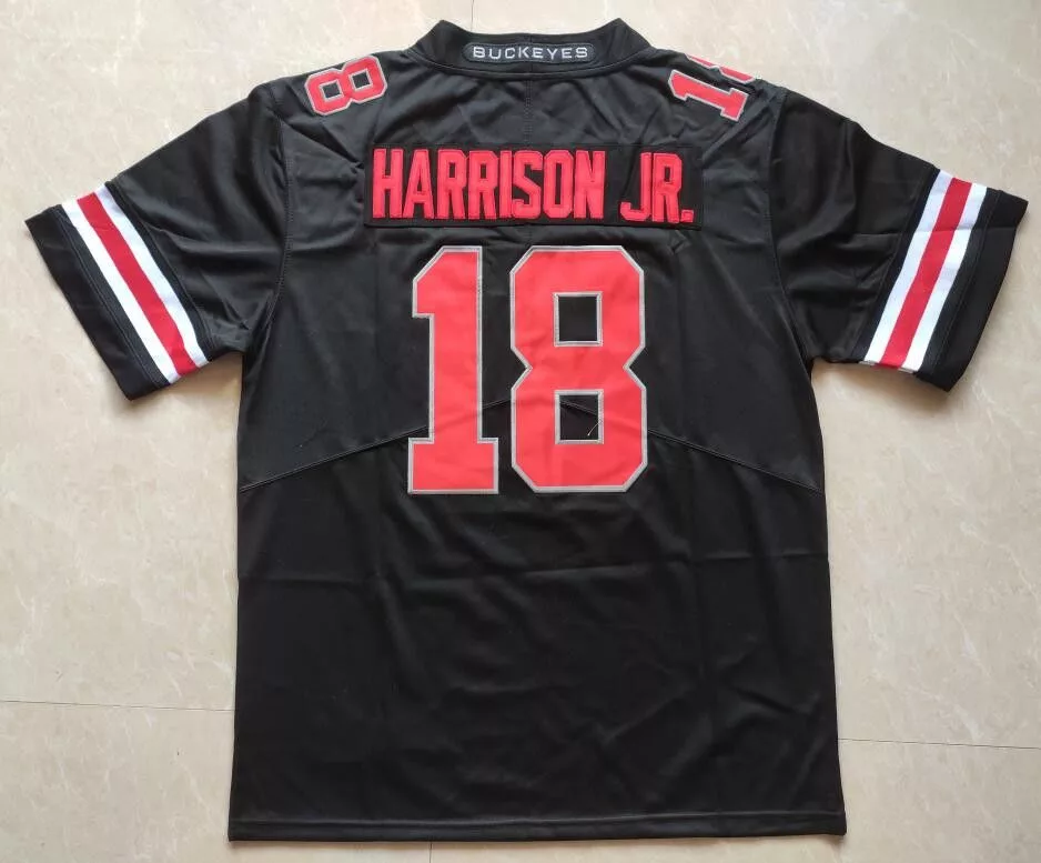 Other Jerseys Other Men’s Ohio State Jersey - Marvin Harrison Jr. - #18 Black