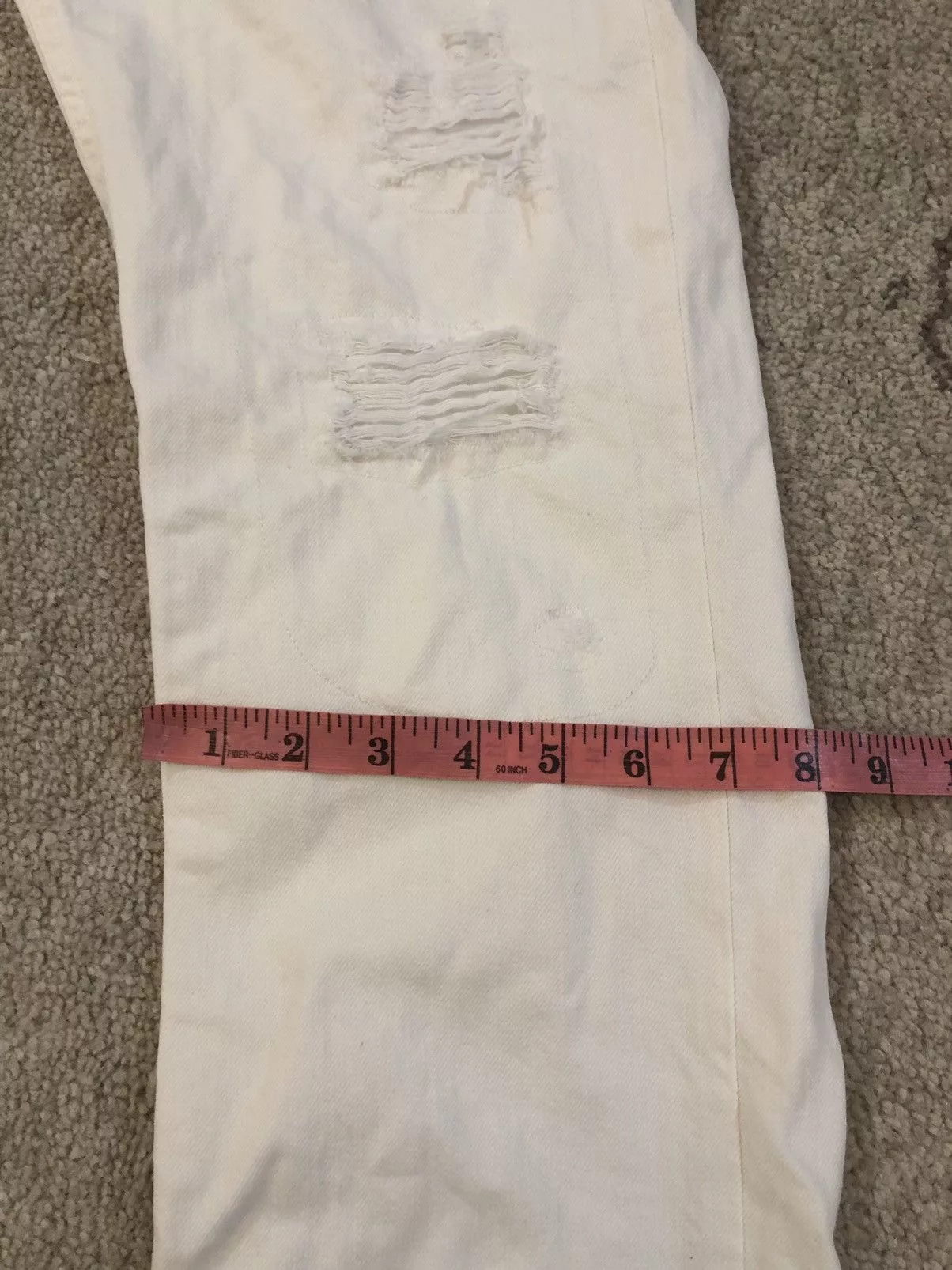 Guess Denim Guess Distressed Denim jeans White