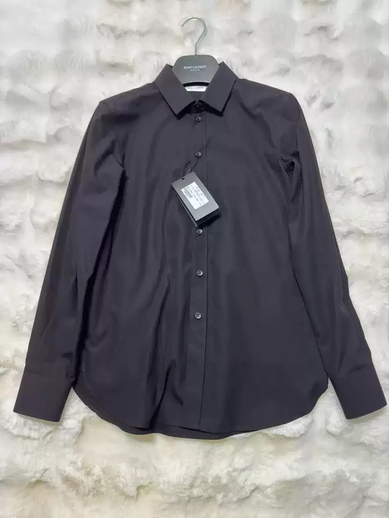 Saint Laurent Paris Shirts Button Ups Saint Laurent Paris Saint Laurent 23 brand new ladies shirt Black