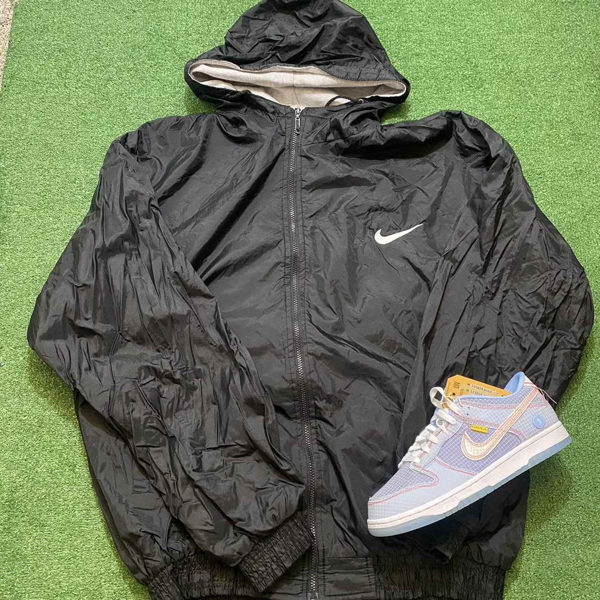 Nike Light Jackets Nike × Vintage Vintage Nike Jacket Black