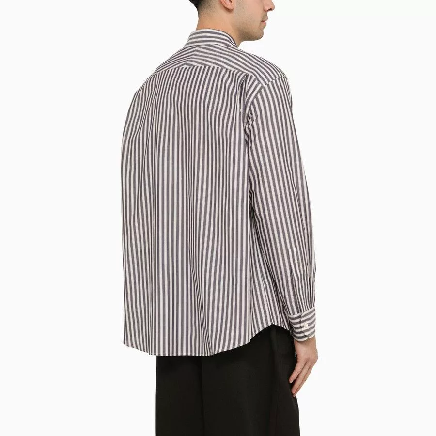 Studio Nicholson Shirts Button Ups Studio Nicholson o1d2blof0724 Striped Shirt Multicolor