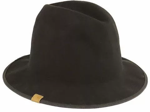 Visvim Hats visvim LAUREATE HAT (BEAVER PELT) Black