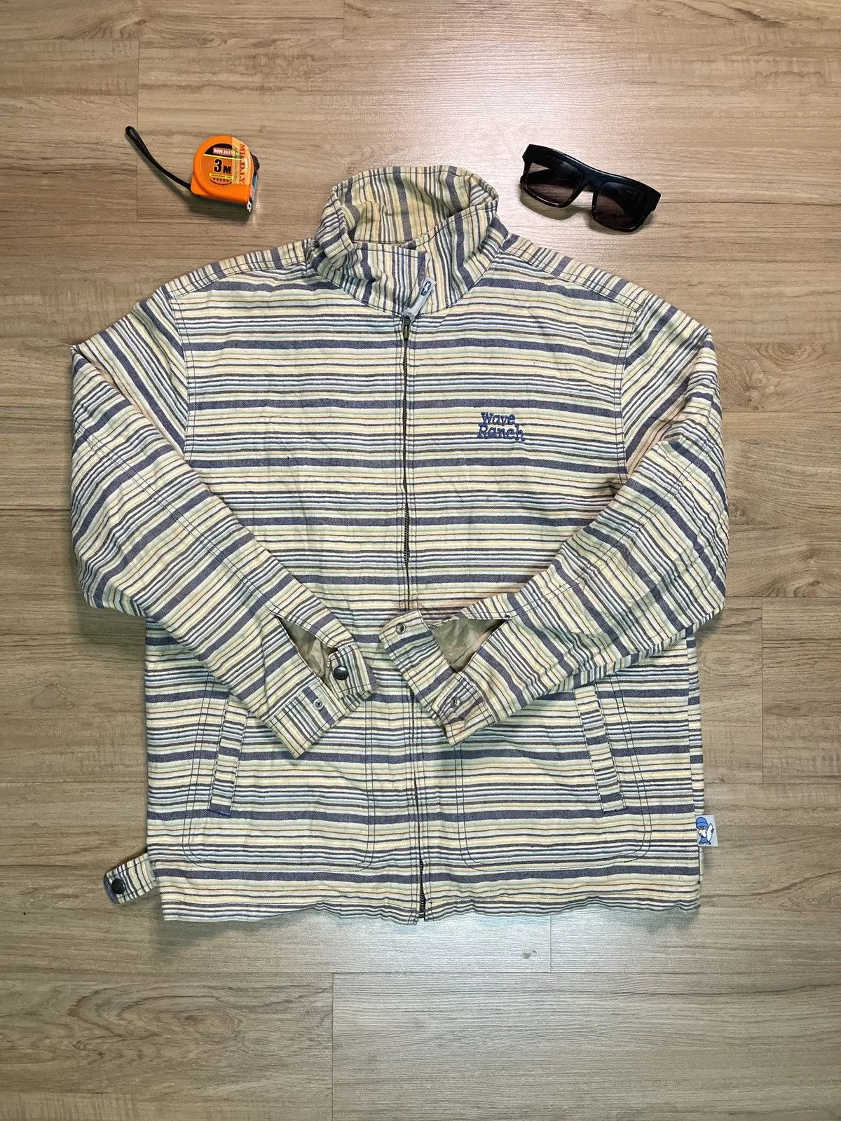Vintage Light Jackets Vintage Wave Ranch stripe surfer jacket Multi