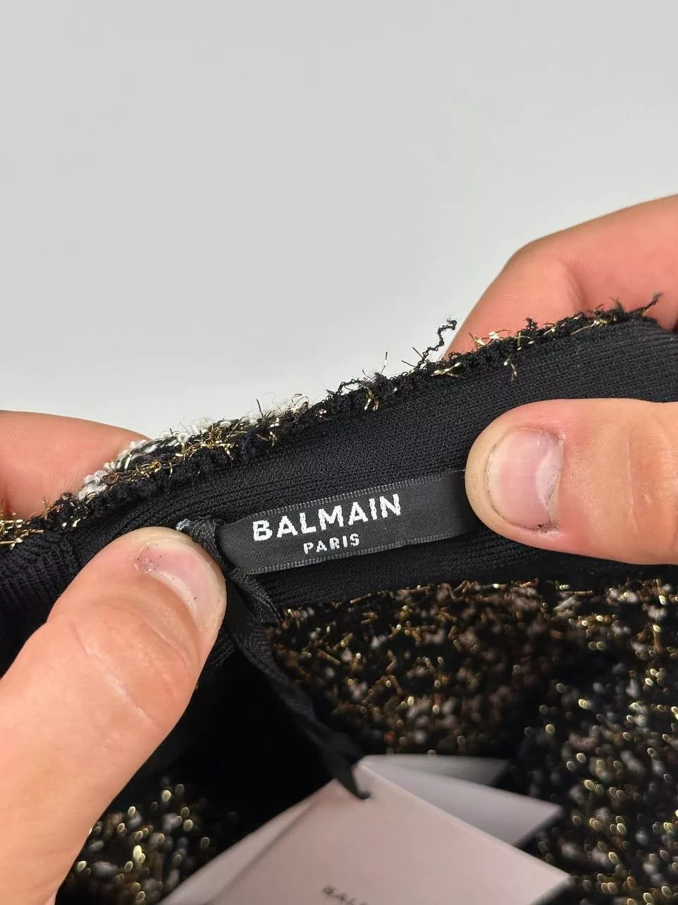 Balmain Mini Skirts Skirt Balmain Gold