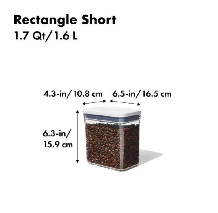 POP Container Rectangular 1.7 qt