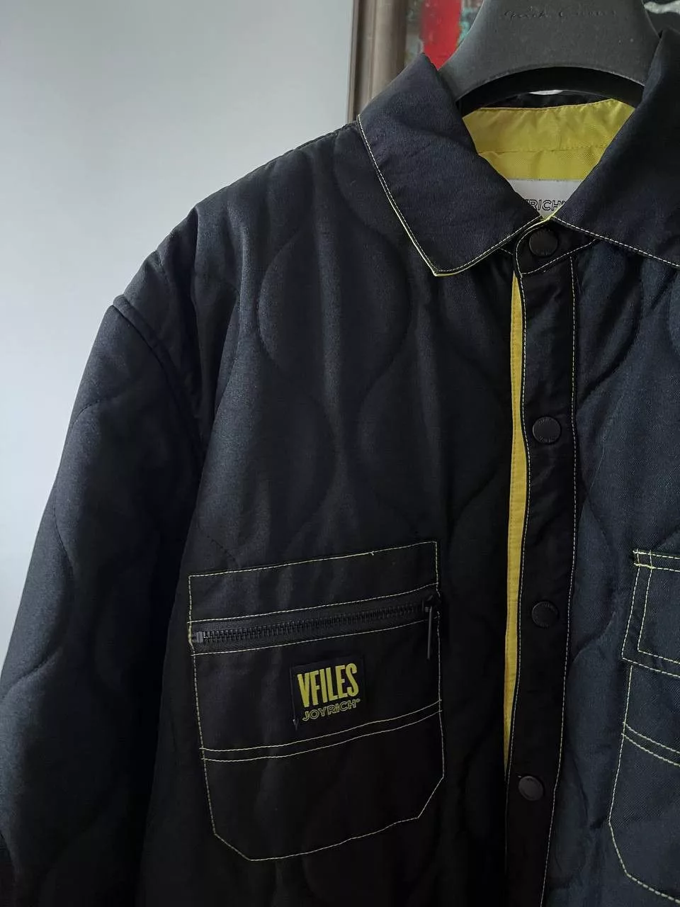Vfiles Heavy Coats Vfiles x Joyrich Quilted Jacket Black