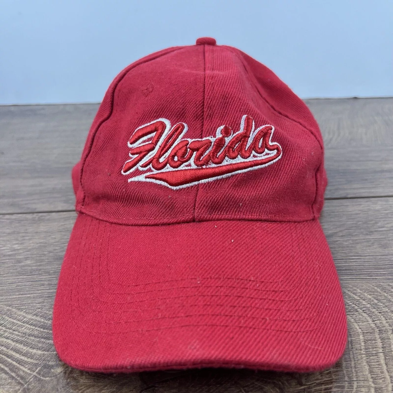 Other Hats Other Florida Red Hat Florida Baseball Hat Red Hat Adjustable Hat