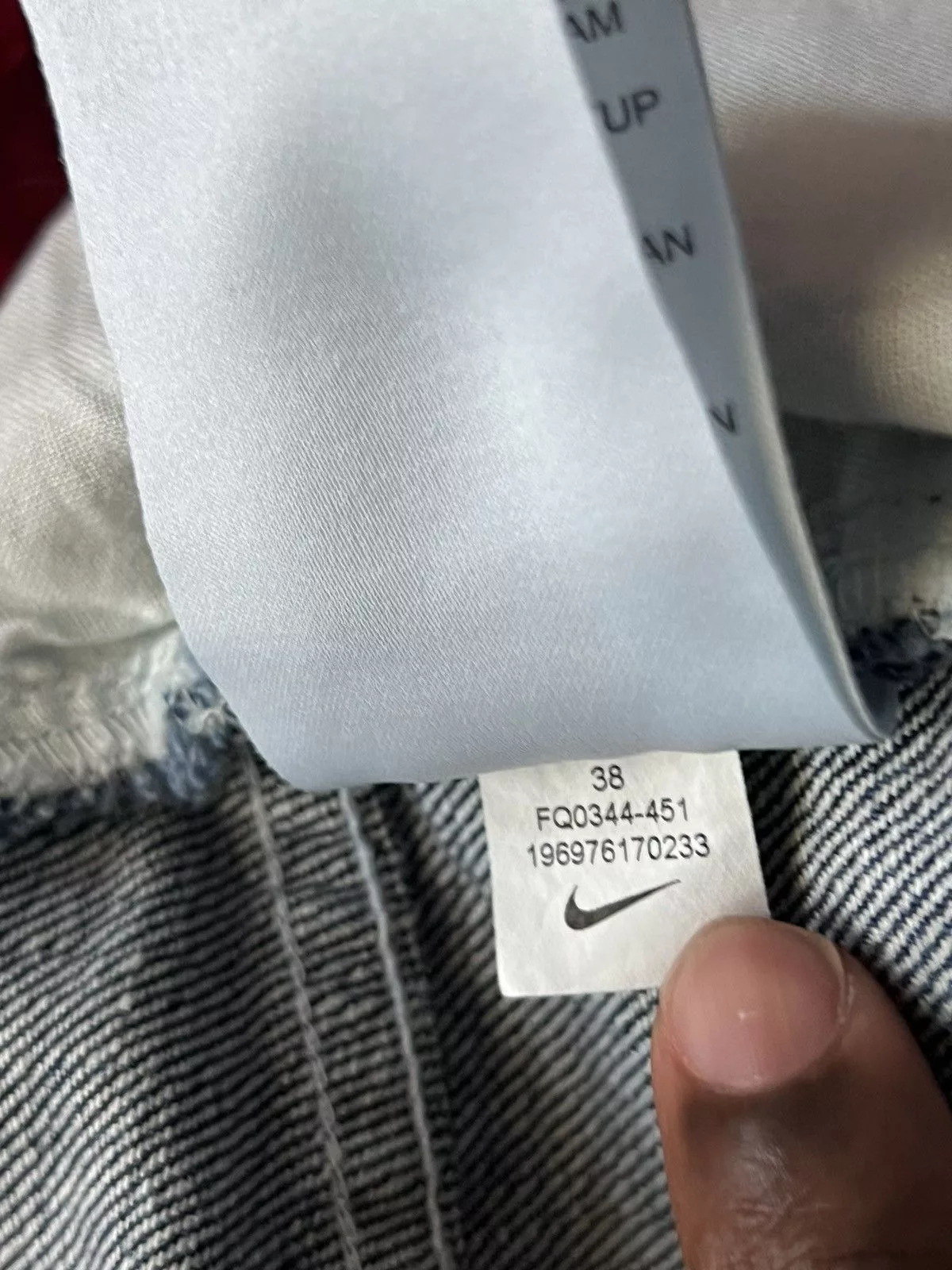 Nike × Supreme Supreme x Nike Denim Short 'Indigo' Blue
