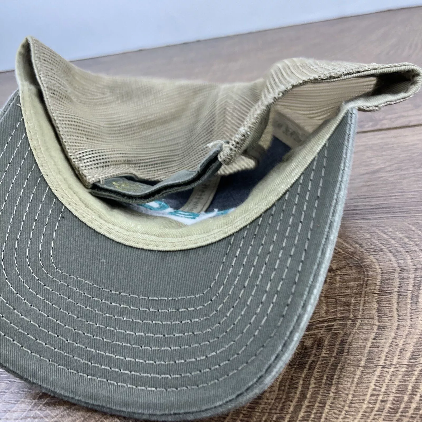 Other Hats Other Apsco Hat Apsco 1928 Hat Gray Hat Adjustable Gray Adult Size