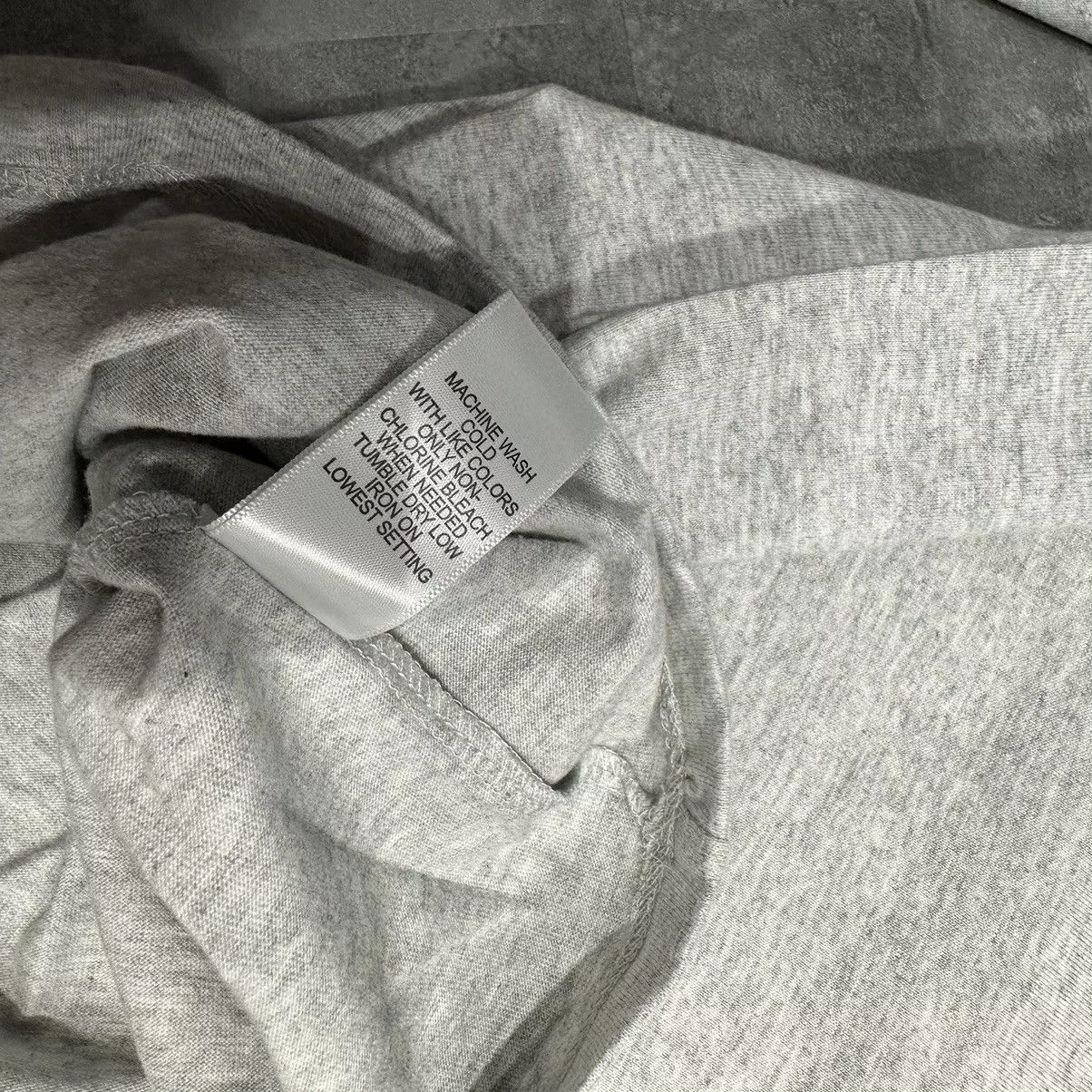 Essentials Long Sleeve T Shirts Essentials-F.O.G 3M Reflective LS Tee - Grey Gray