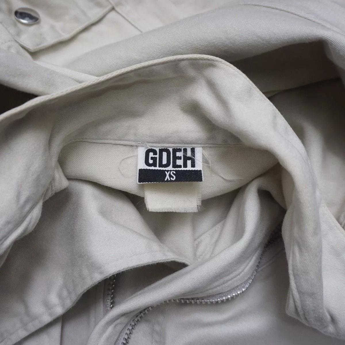 Good Enough Light Jackets Good Enough × GOODENOUGH × Vintage Vintage Goodenough Cargo Jacket Beige