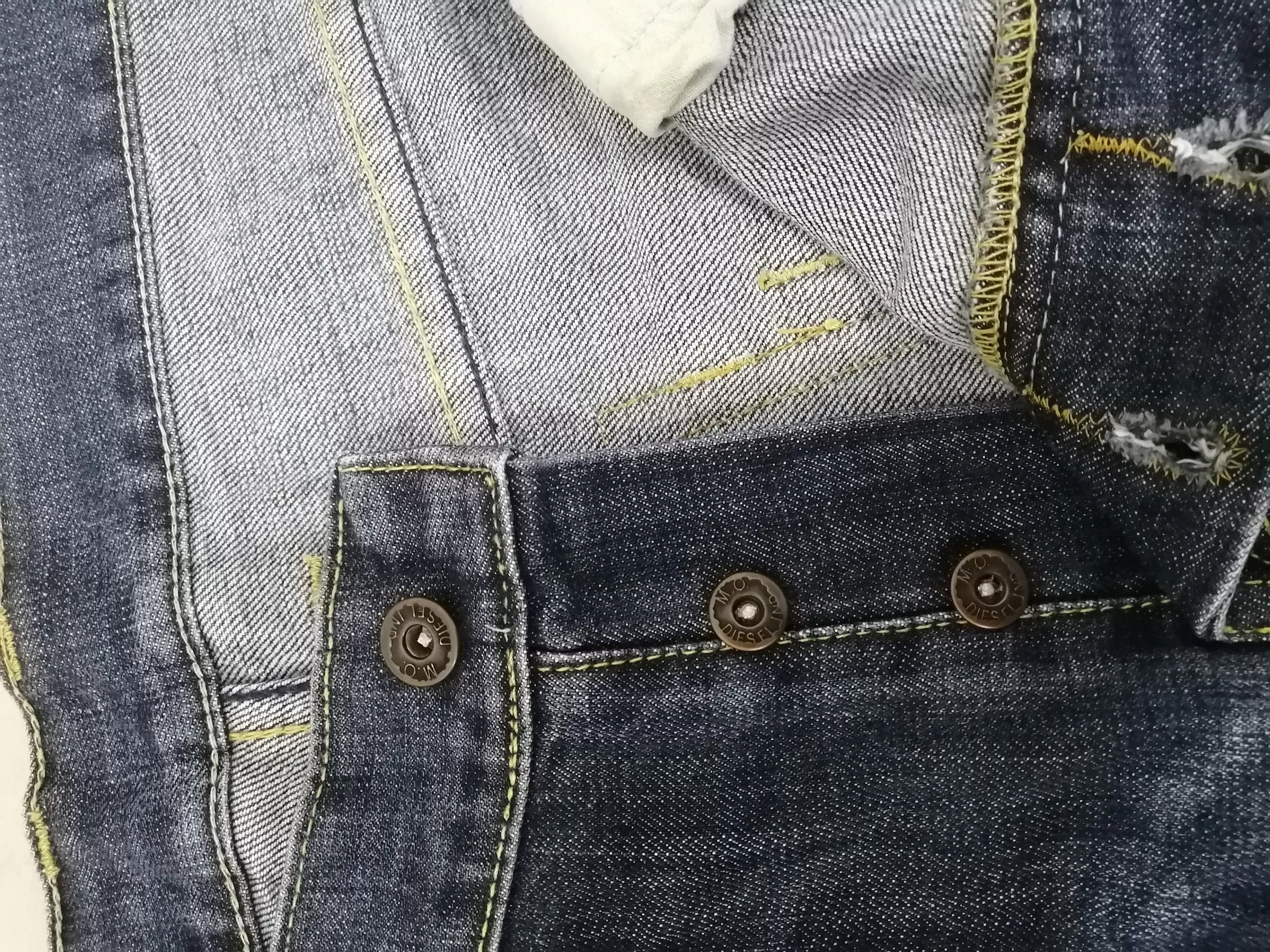 Diesel Denim Diesel Straight Cut Jeans Multi Vintage
