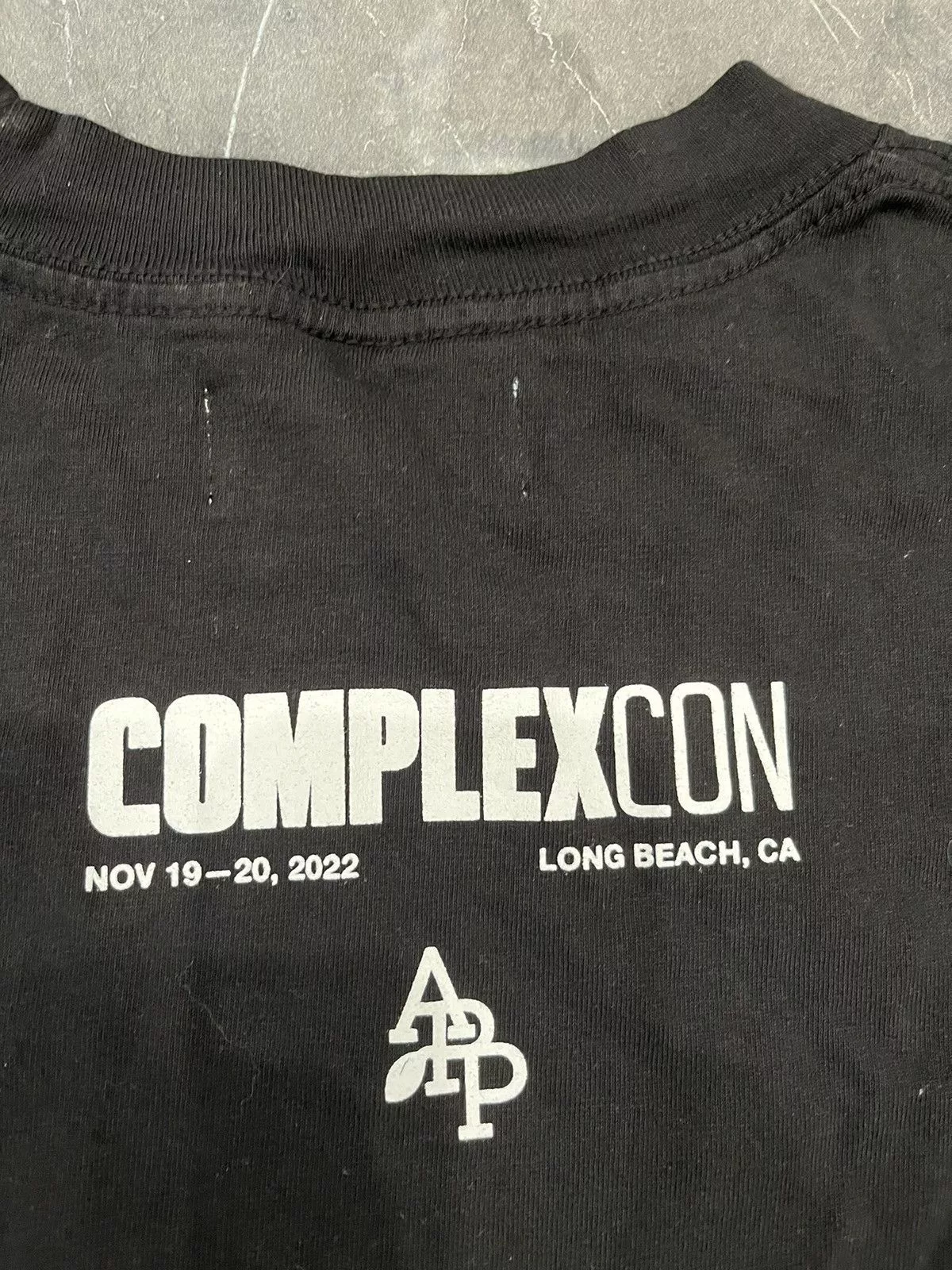 Complex Short Sleeve T Shirts ComplexCon Aplasticplant A Plastic Plant Tree T Shirt 2022 Black Streetwear
