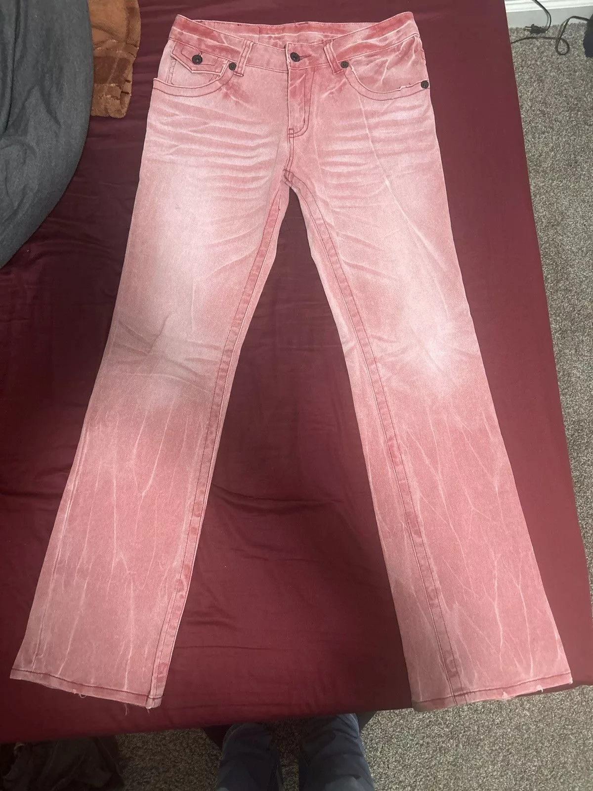 semanticdesign Denim semanticdesign Semantic Design Red Jeans