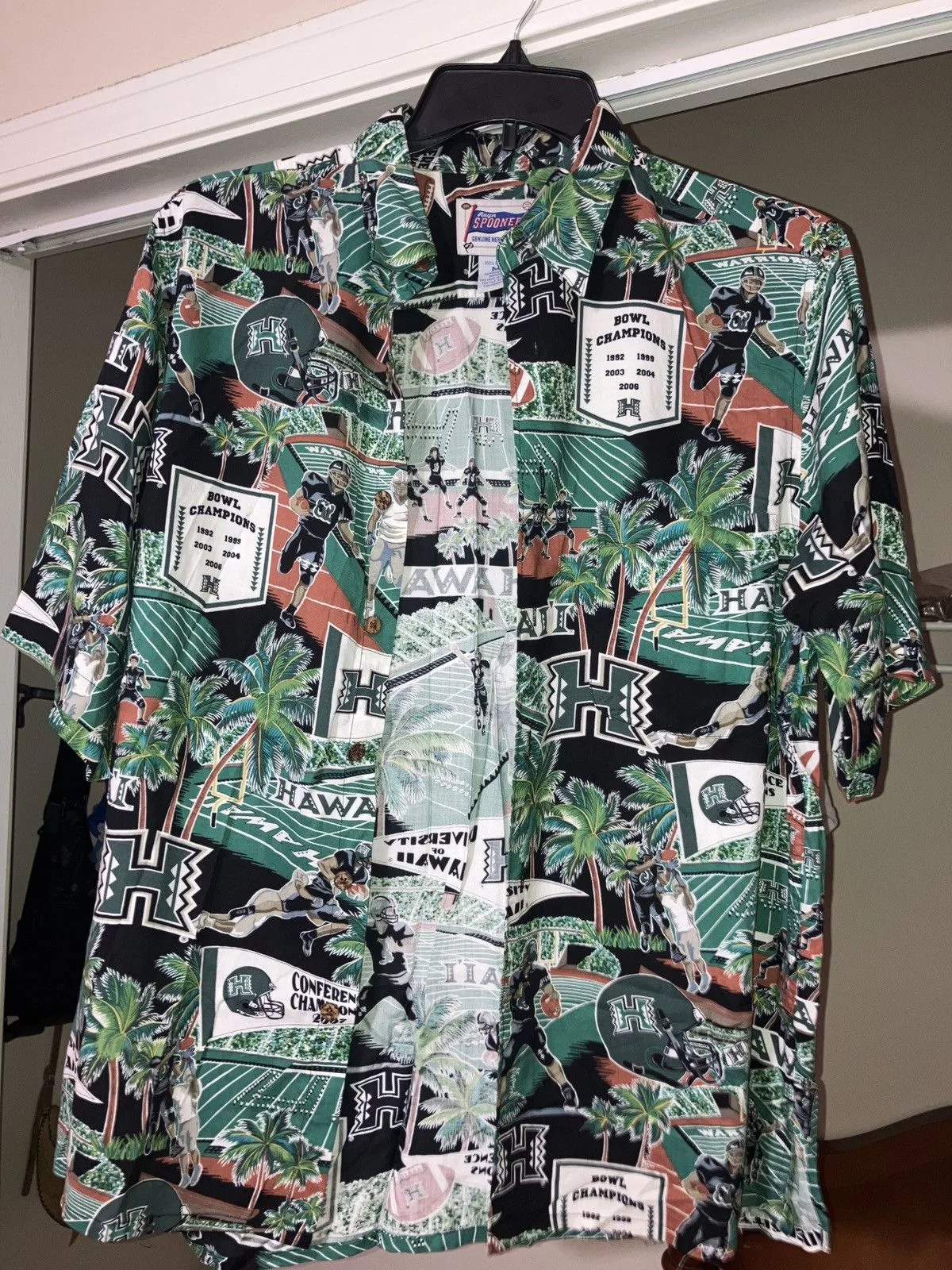 Reyn Spooner Shirts Button Ups REYN SPOONER MADE IN HAWAII IN 2007 SHIRT Green