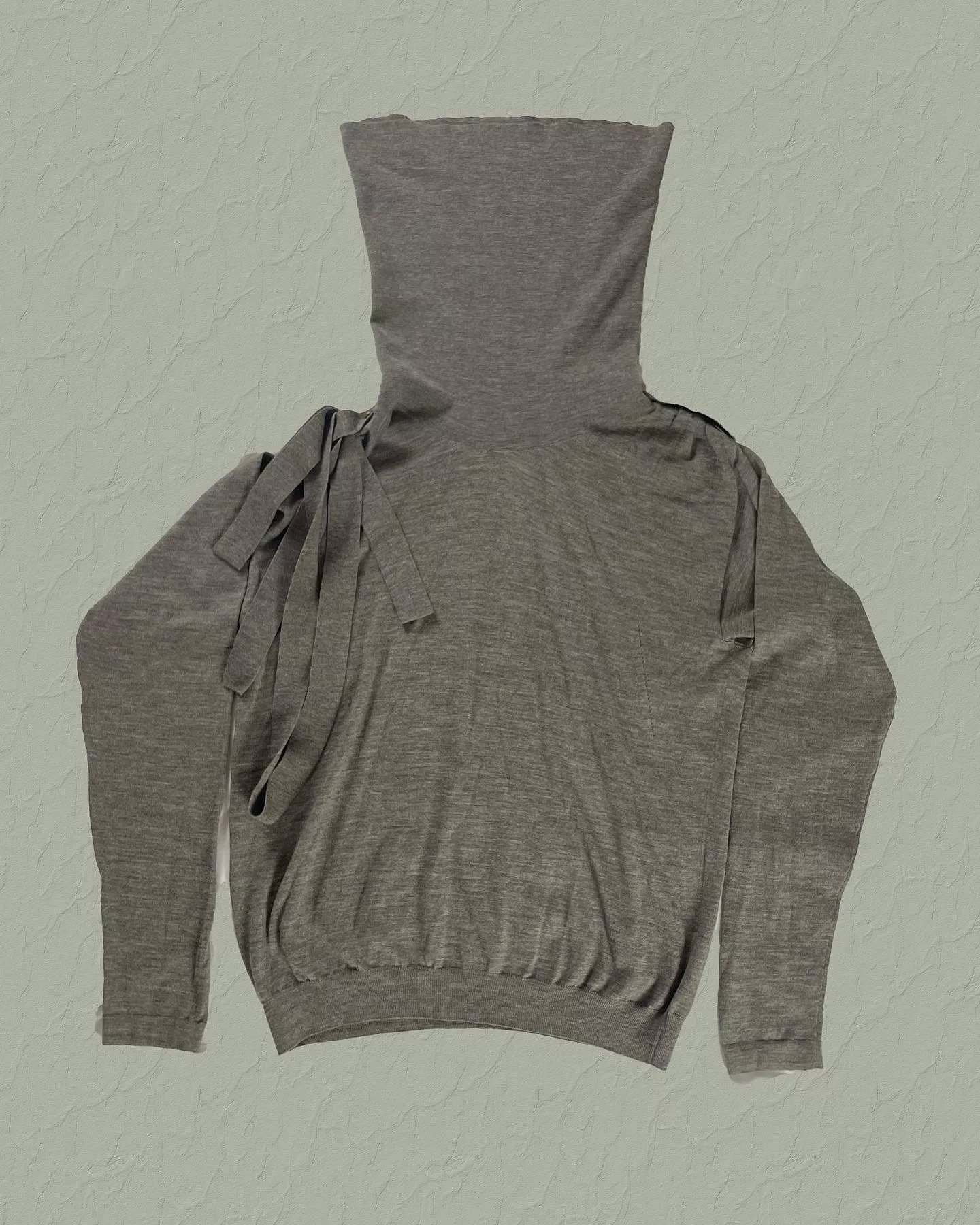 Celine Sweaters Knitwear Celine Knit Bondage Scar Hoodie Brown