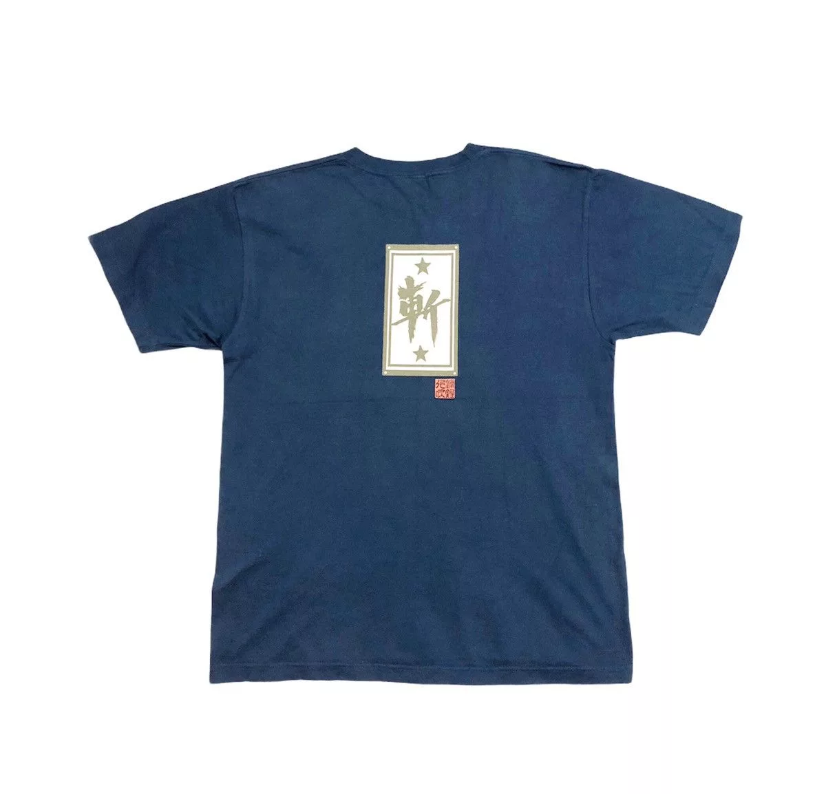 Anime Short Sleeve T Shirts Anime × Vintage Ibuke Urano Entre X inc Art of Anime Japan Blue