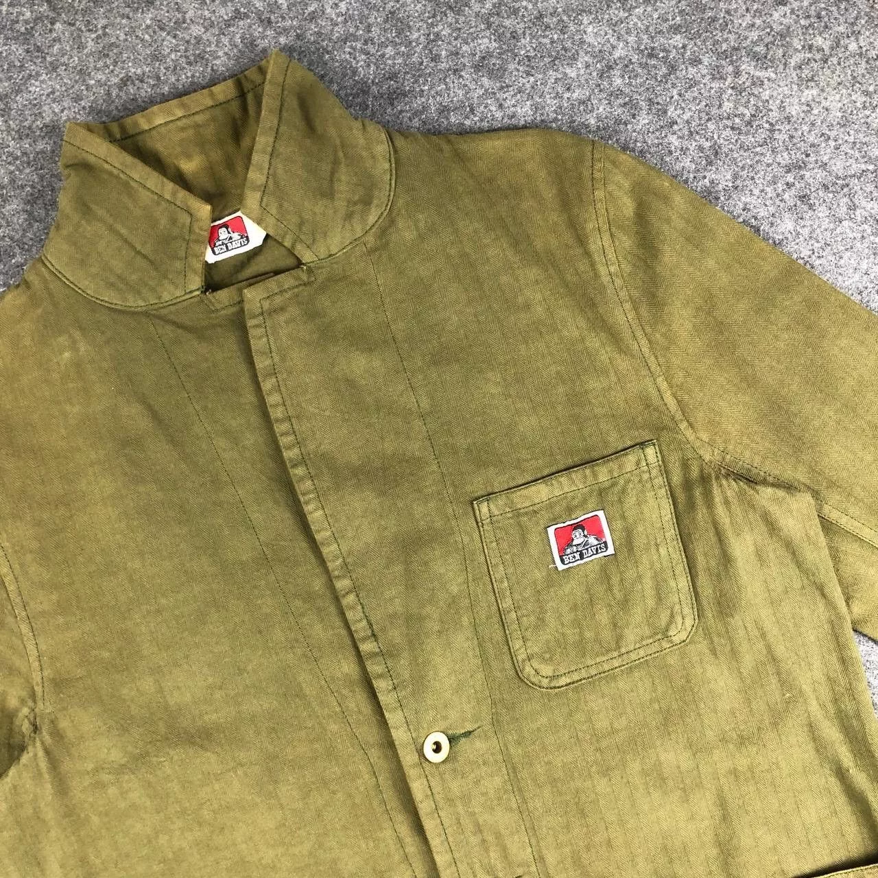 Ben Davis Light Jackets Ben Davis × Vintage Ben Davis Rare Design jacket Inspired by Vintage Army Green Streetwear