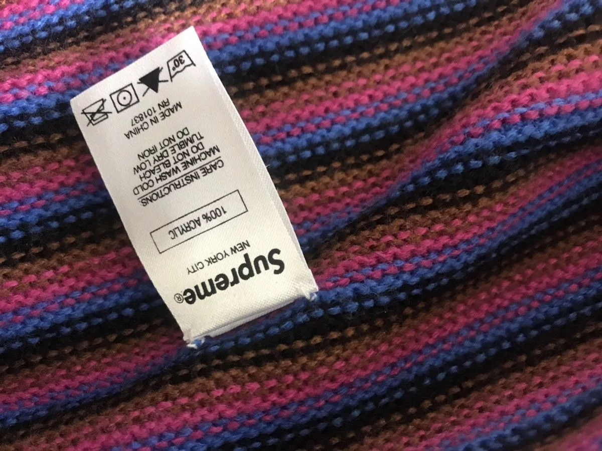 Supreme Shirts Button Ups Supreme micro stripe cardigan Multi
