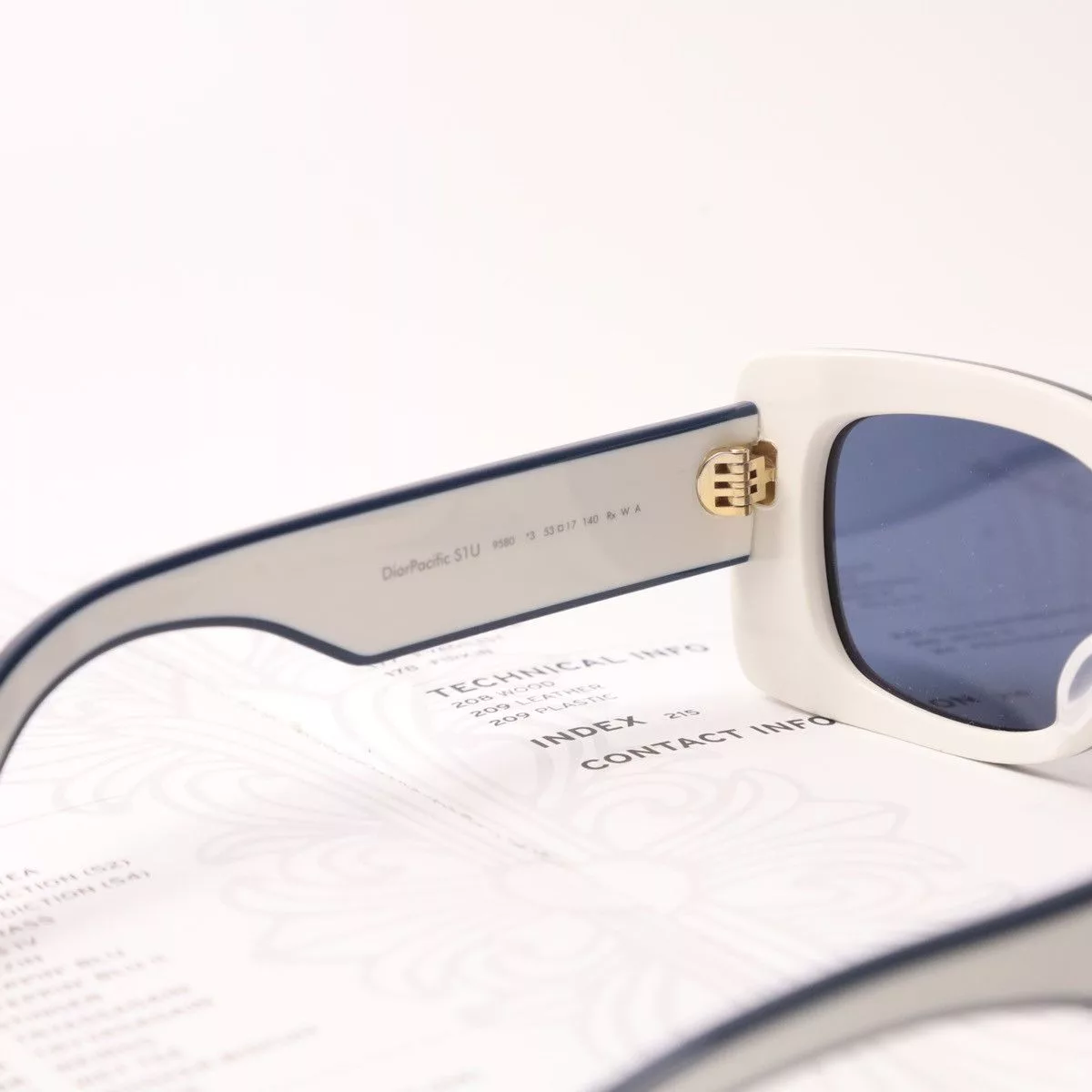 Dior Sunglasses DIOR DIORPACIFIC S1U SUNGLASSES White
