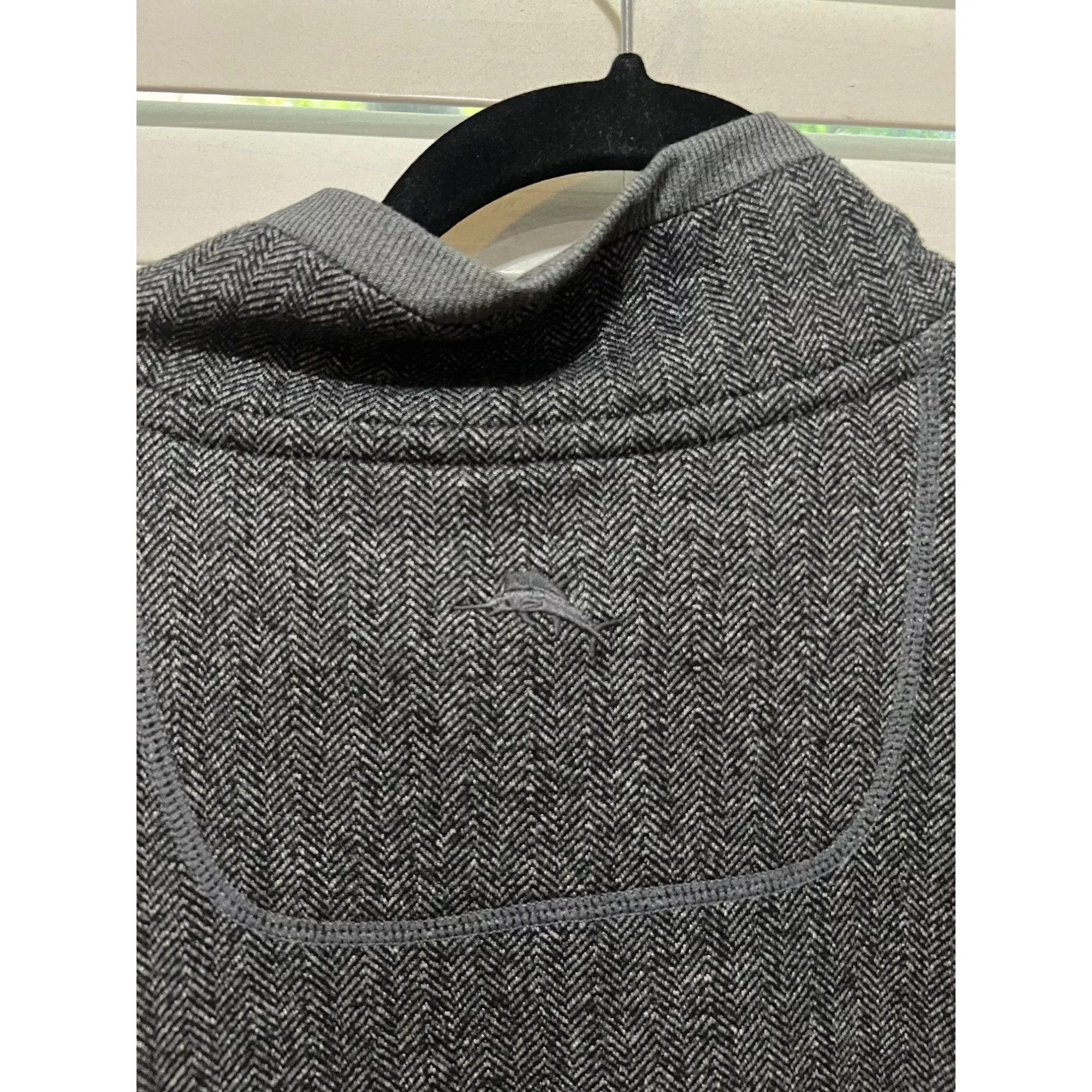 Tommy Bahama Sweaters Knitwear Tommy Bahama Gray 1/4 Zip Pullover - Size XXL