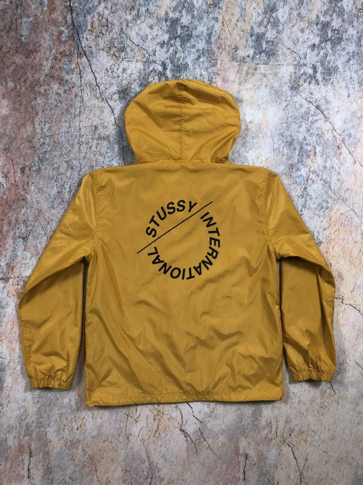 Stussy Light Jackets Stussy anorak jacket Yellow