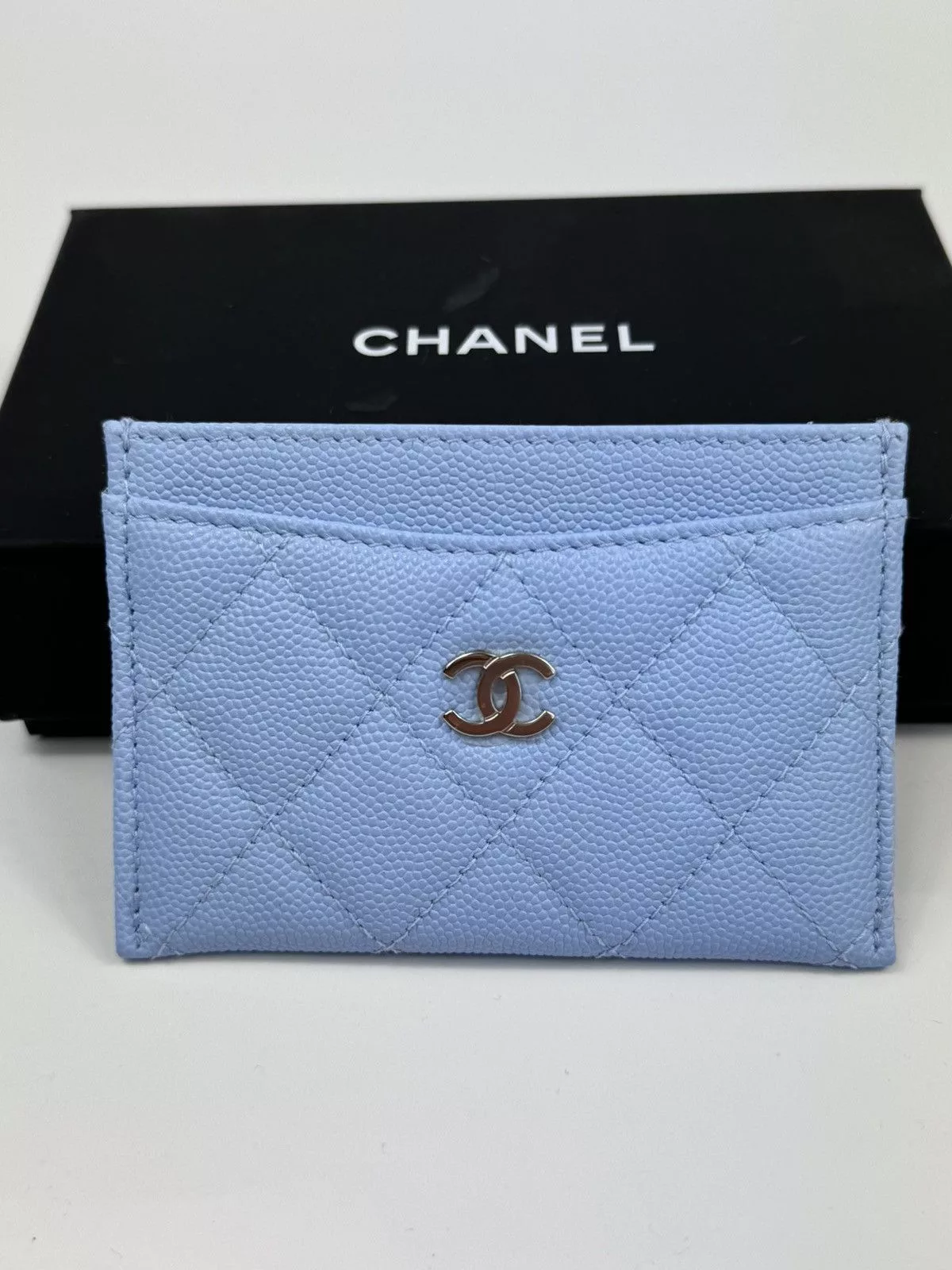 Chanel Wallets CHANEL CARD HOLDER Blue