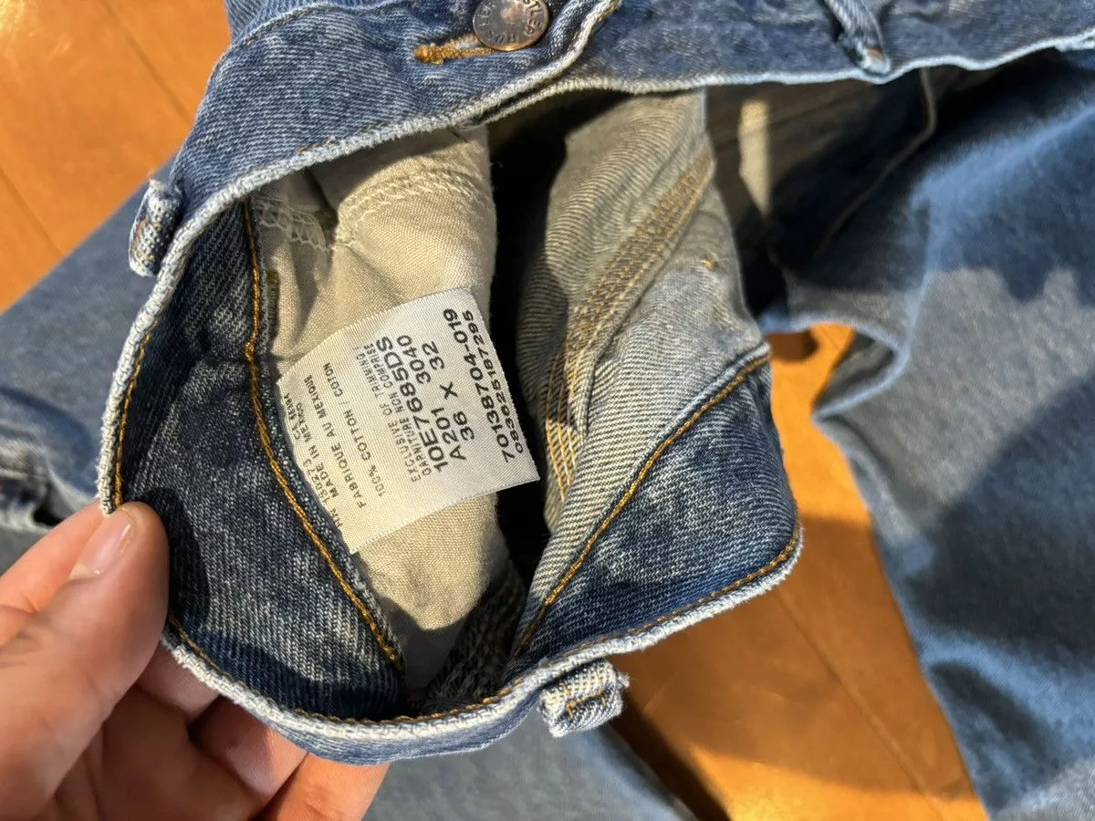 Rustler Denim Rustler × Vintage BAGGY RUSTLER CARPENTER JEANS Blue
