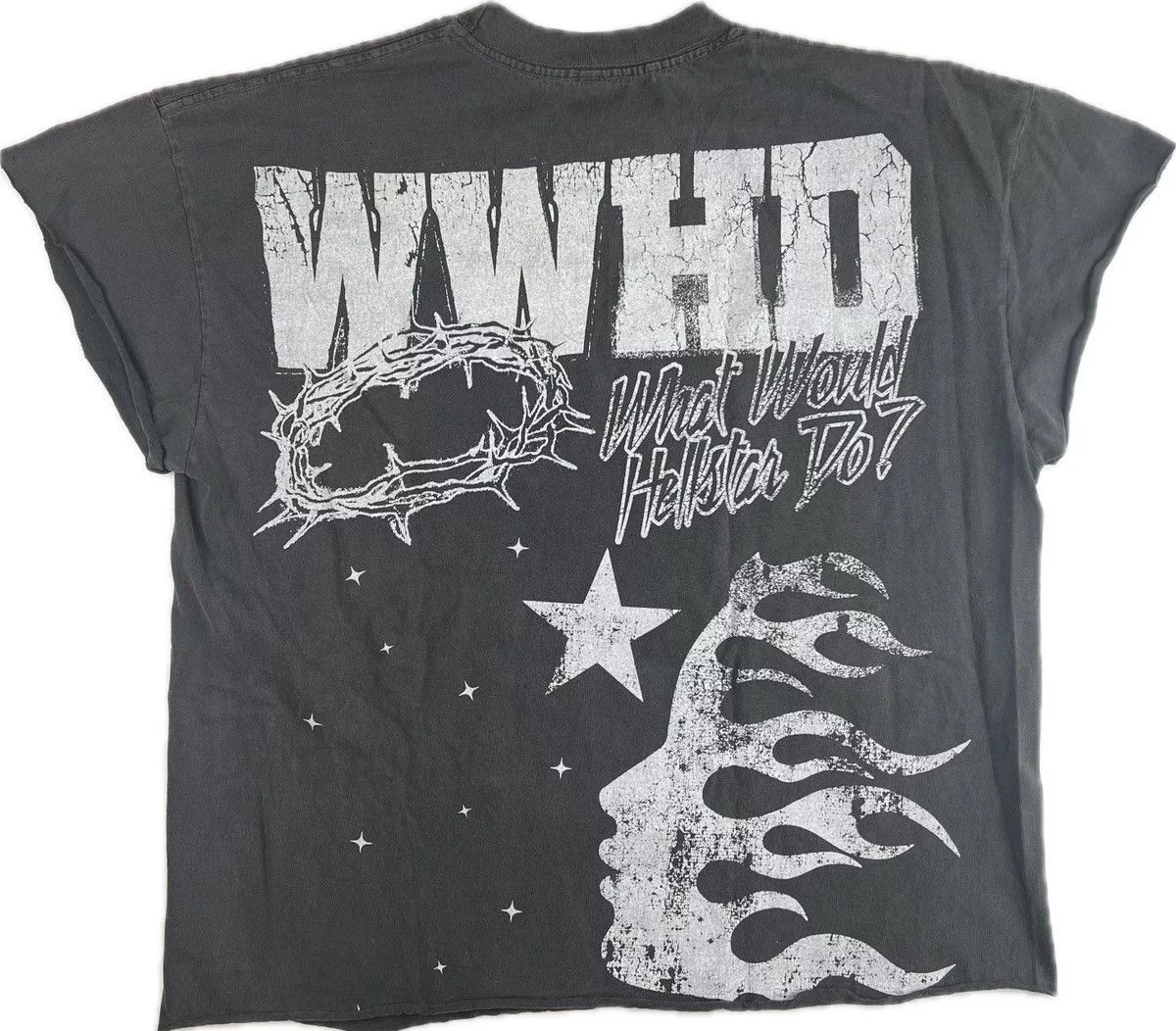 HELLSTAR Tank Tops Sleeveless Hellstar What Would Hellstar Do T-shirt Black