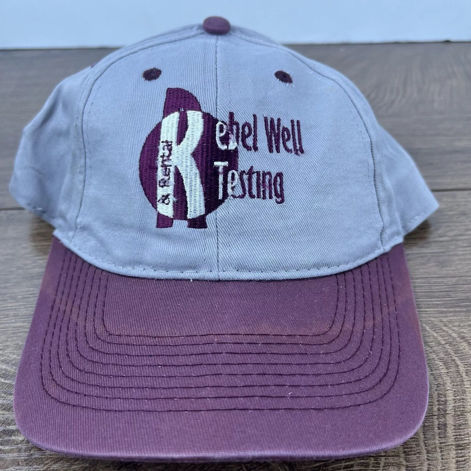 Other Hats Other Rebel Well Testing Hat Snapback Hat Gray Adjustable Hat Adul