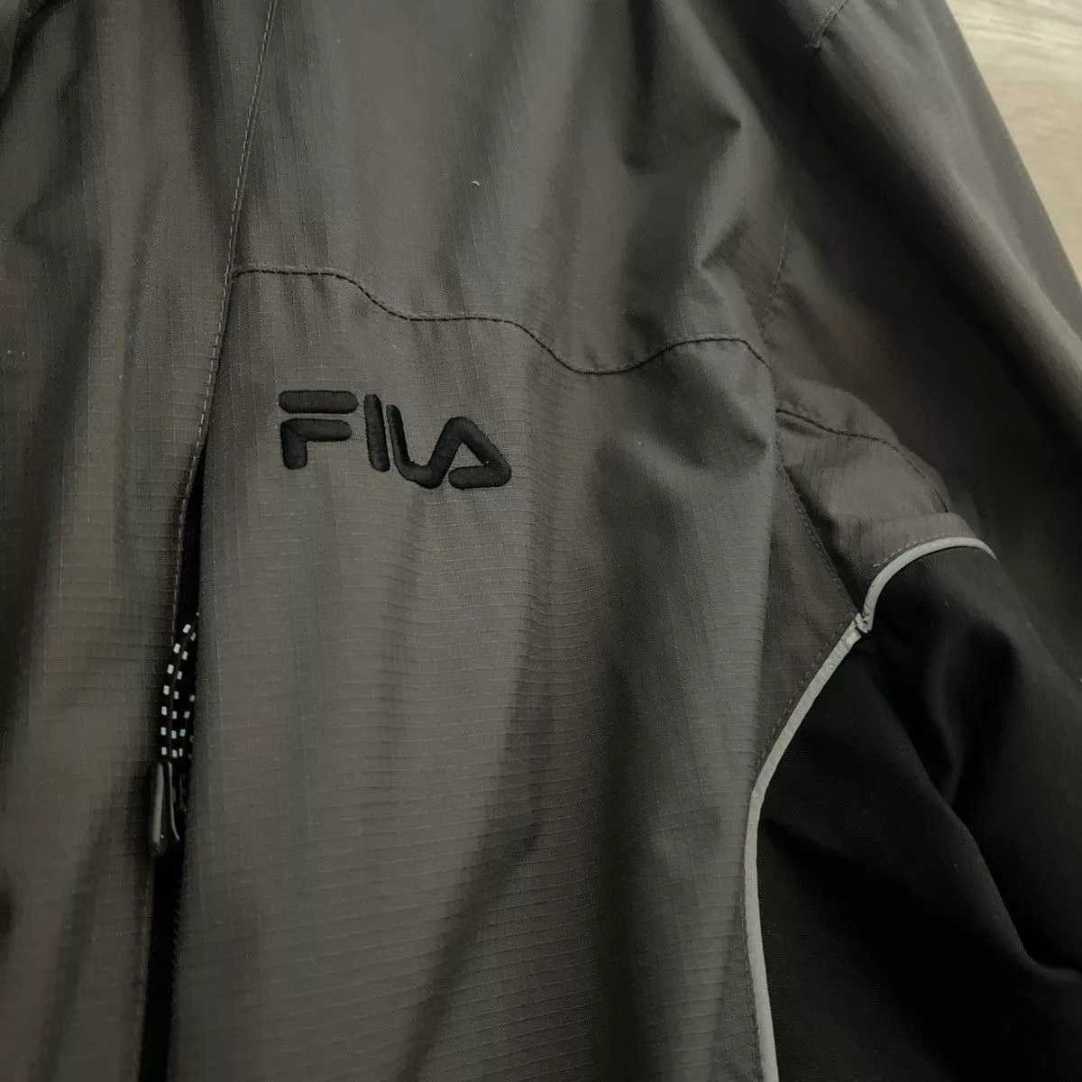 Fila Raincoats FILA Windbreaker Jacket Gray