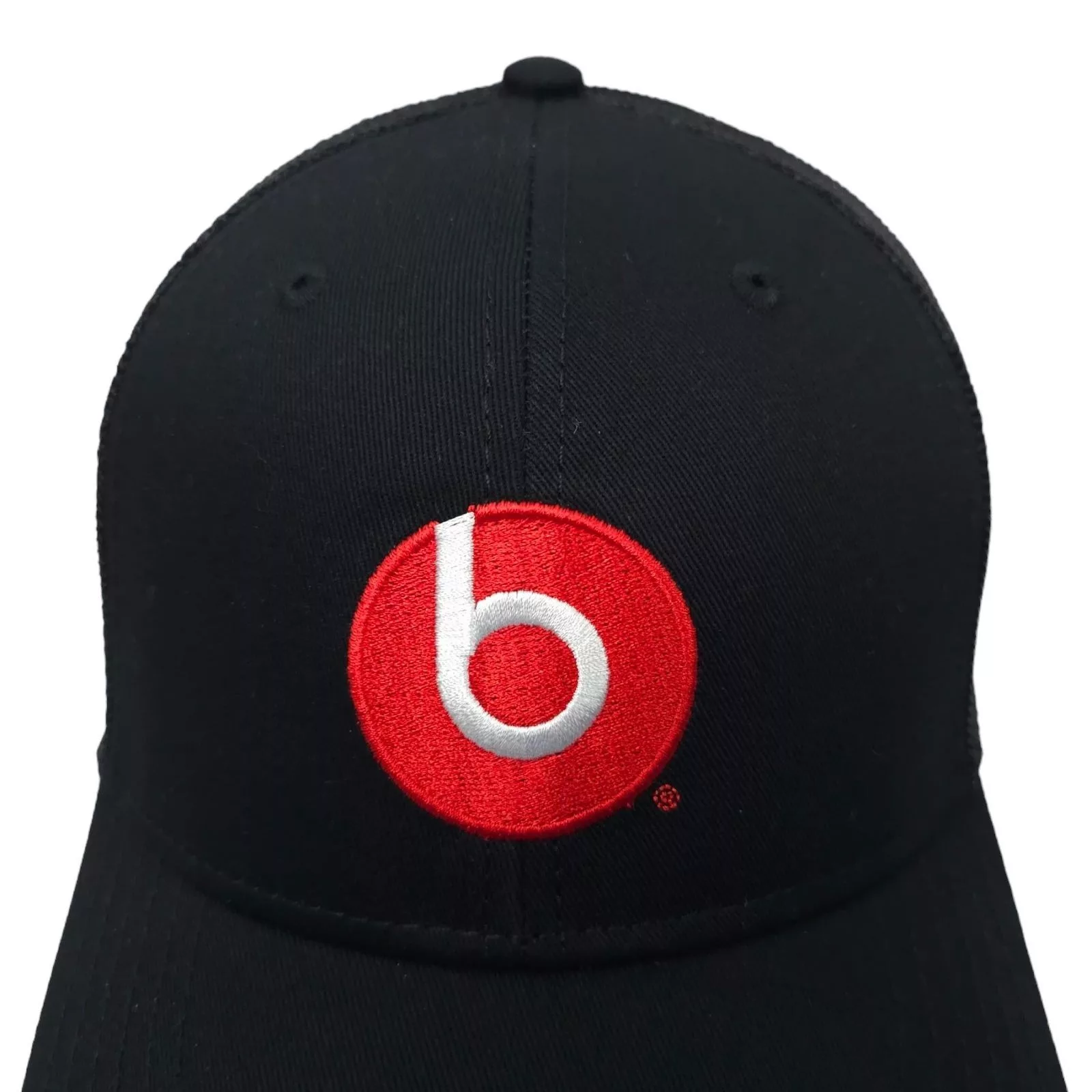 Other Hats Other Beats Dr Dre Embroidered Logo Black Mesh Trucker Snapback