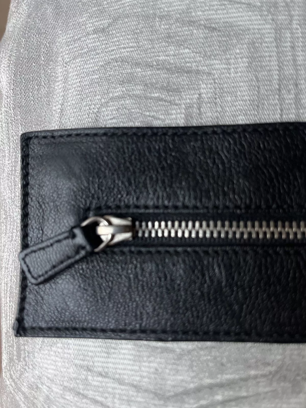 Jil Sander Wallets Jil Sander Zip Wrist Wallet Fall 2003 Black