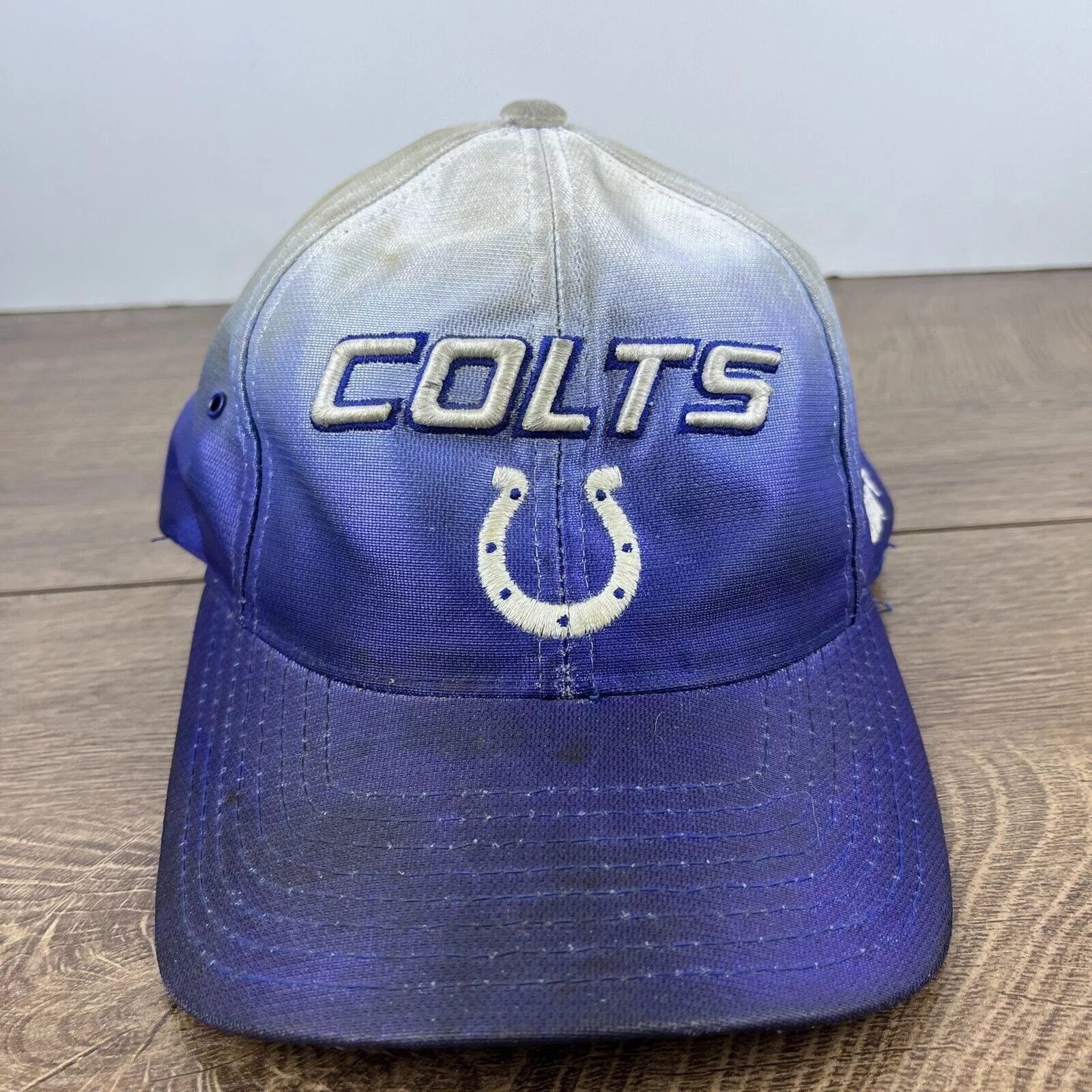 Puma Hats Indianapolis Colts Hat PUMA Blue Hat Adjustable Adult Size H