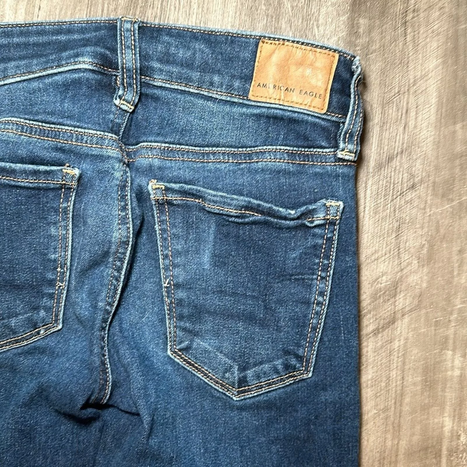 American Eagle Outfitters Jeans American Eagle Outfitters American Eagle Next Level Stretch Distressed Jeggings - 00S Blue