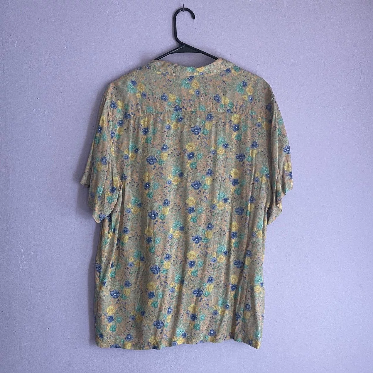 Supreme Shirts Button Ups Supreme Rayon Floral Yellow
