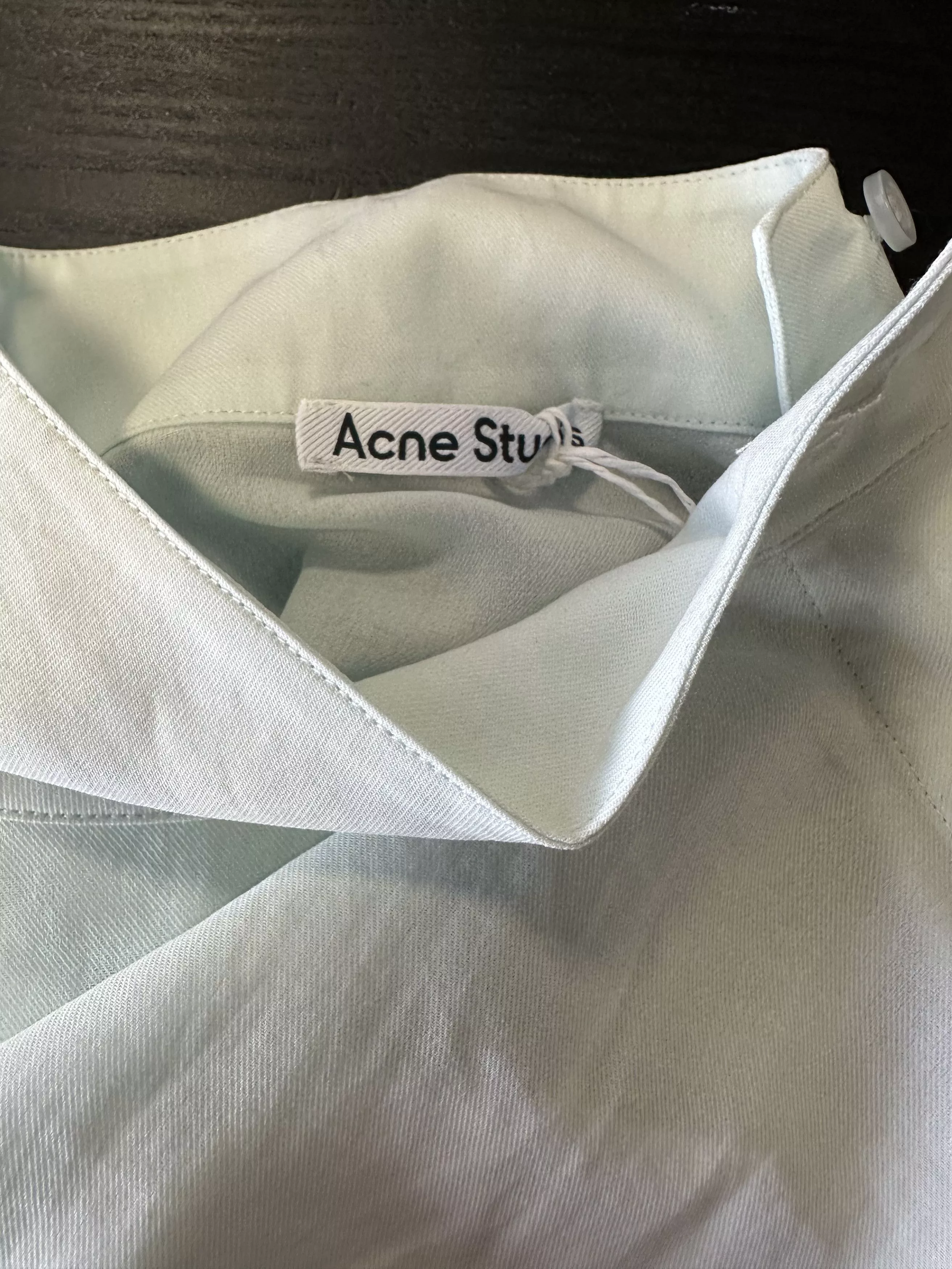 Acne Studios Blouses ACNE STUDIOS BUTTONED SHIRT MINT Green