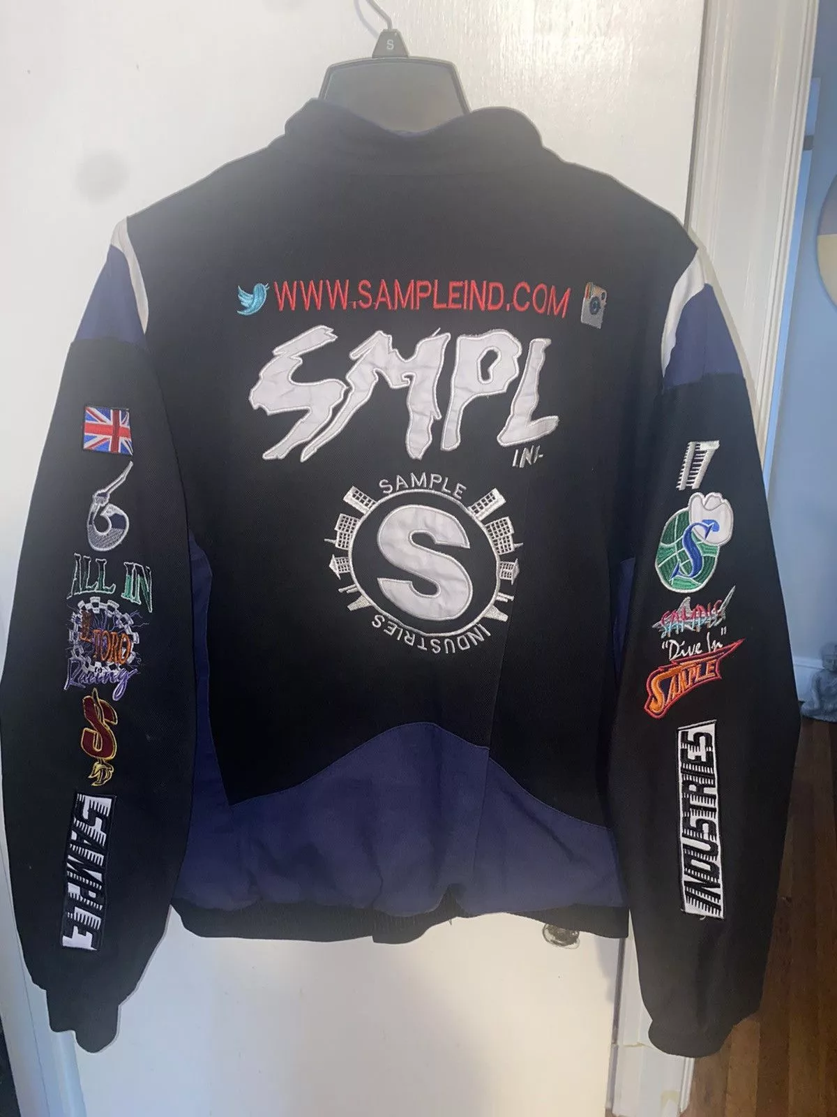 Sample Industries Light Jackets Sample Industries Sample racer jacket Black