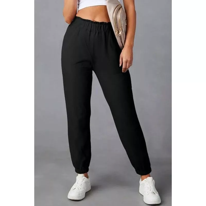 Athleta Pants ATHLETA Black Soft Elastic Waist Jogger w/ Pockets Sz 2