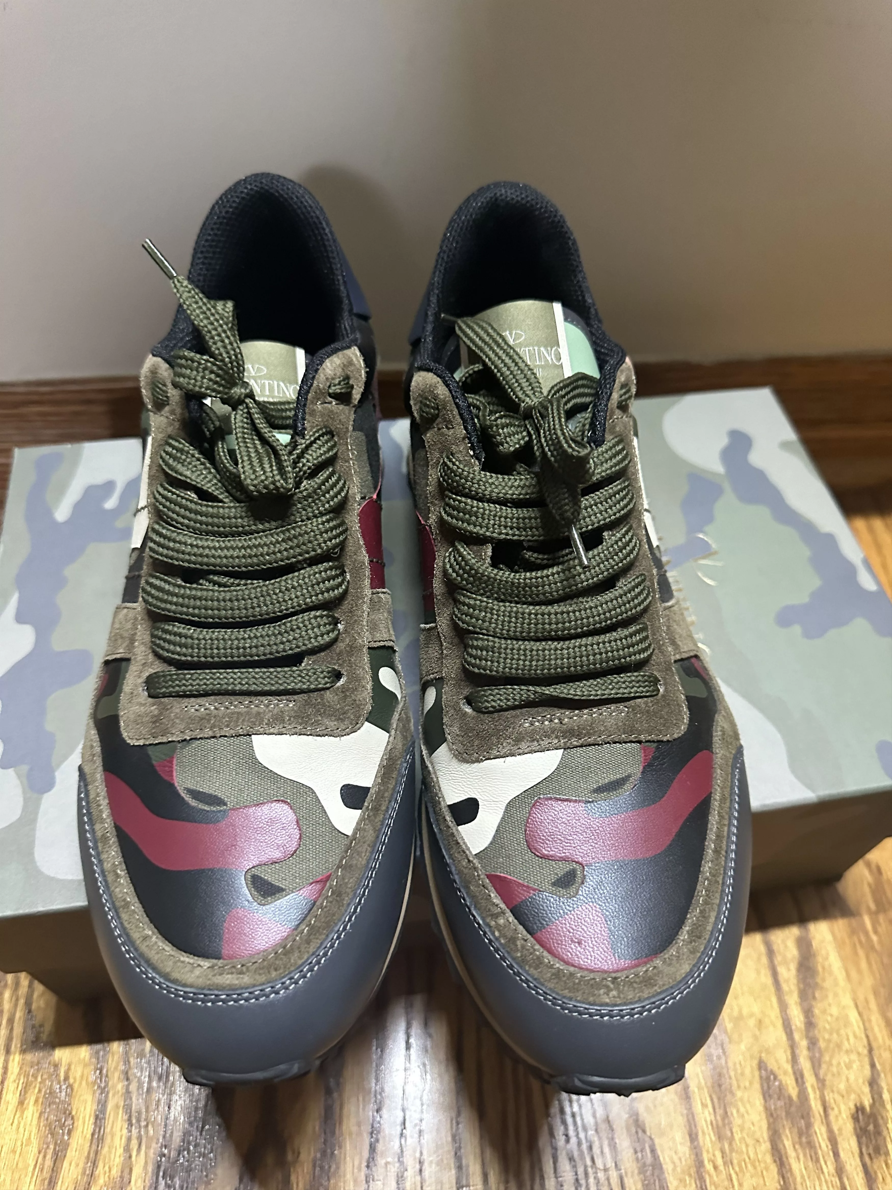 Valentino Low Top Sneakers Valentino Rockrunner Multi