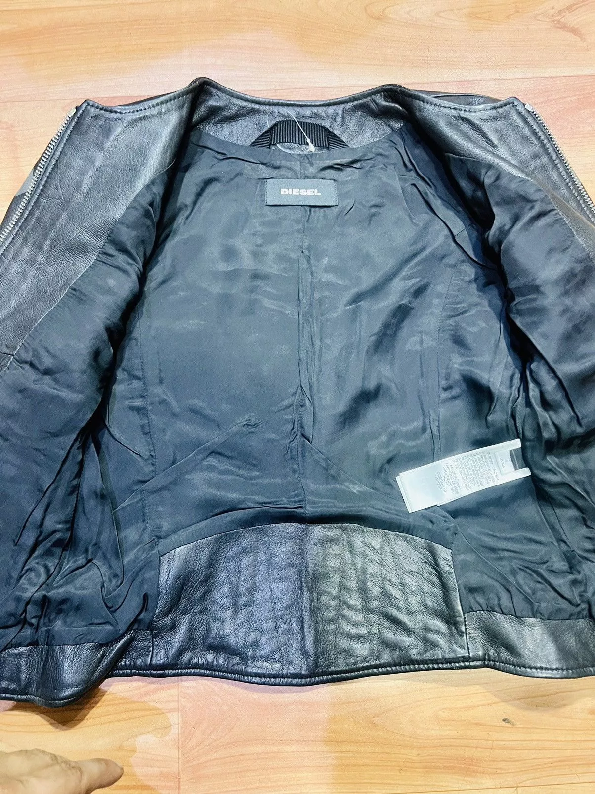 Diesel Leather Jackets Diesel leather jacket Black