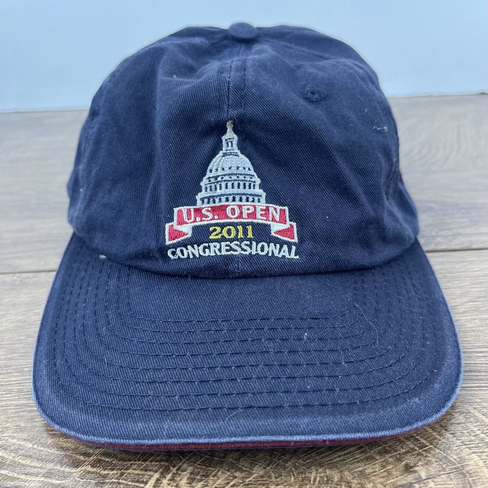 Other Hats Other 2011 US Open Hat Congressional Hat Blue Adjustable Hat Blue