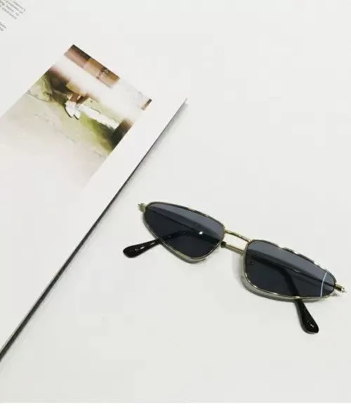 Vintage Sunglasses Vintage Retro punk sunglasses Black Streetwear