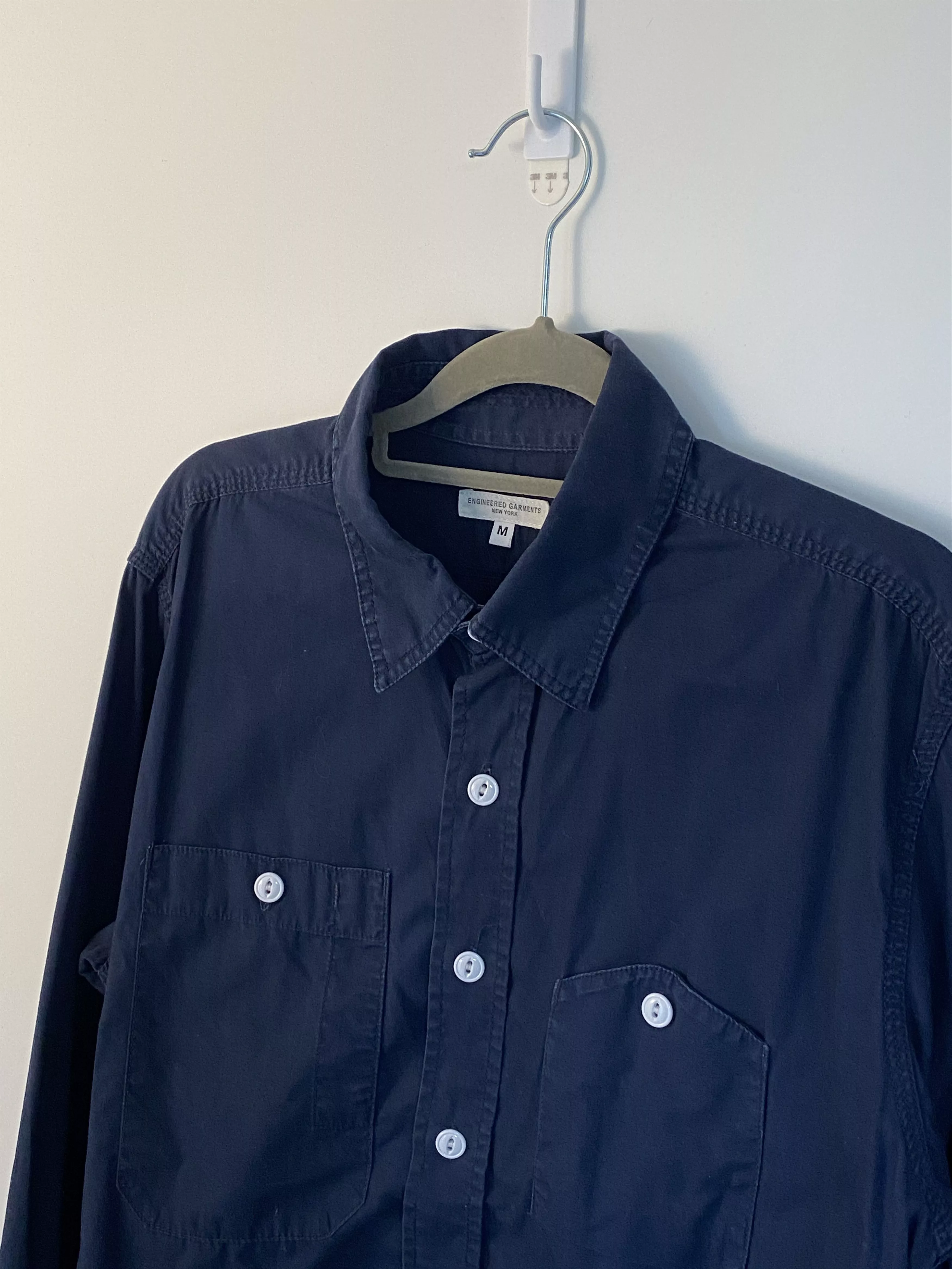 Engineered Garments Shirts Button Ups Engineered Garments Work Shirt Blue
