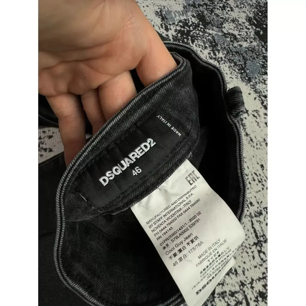 Dsquared2 Denim Dsquared2 Jeans Icon Black Size fit S