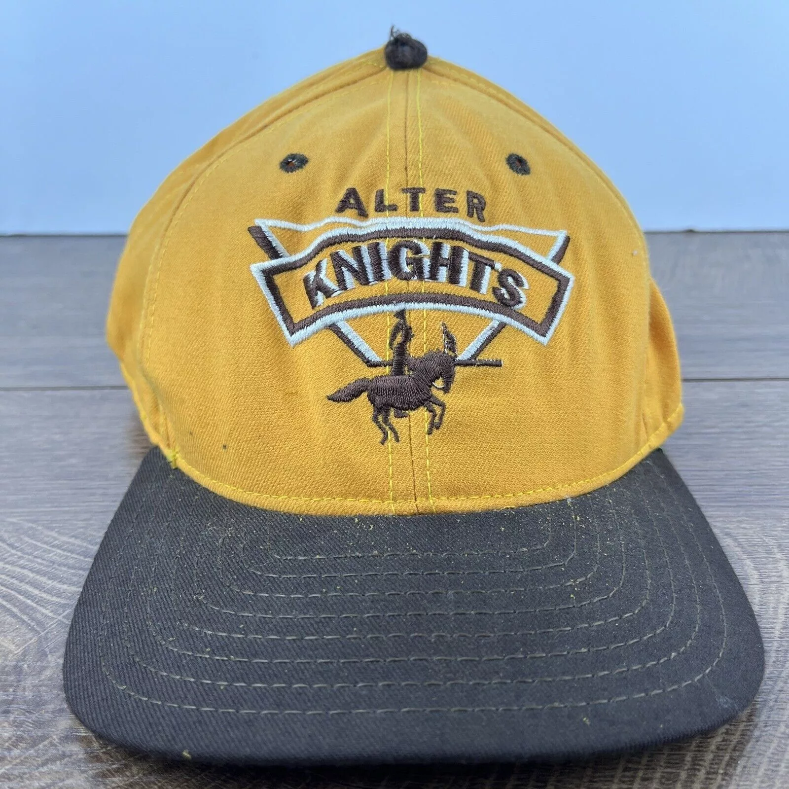 Other Hats Other Alter Knights Hat Alter High School Yellow Hat Adjustable Ad