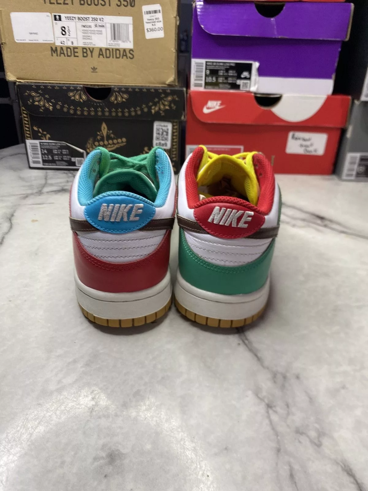 Nike Low Top Sneakers Nike Dunk low Free 99 White Multi