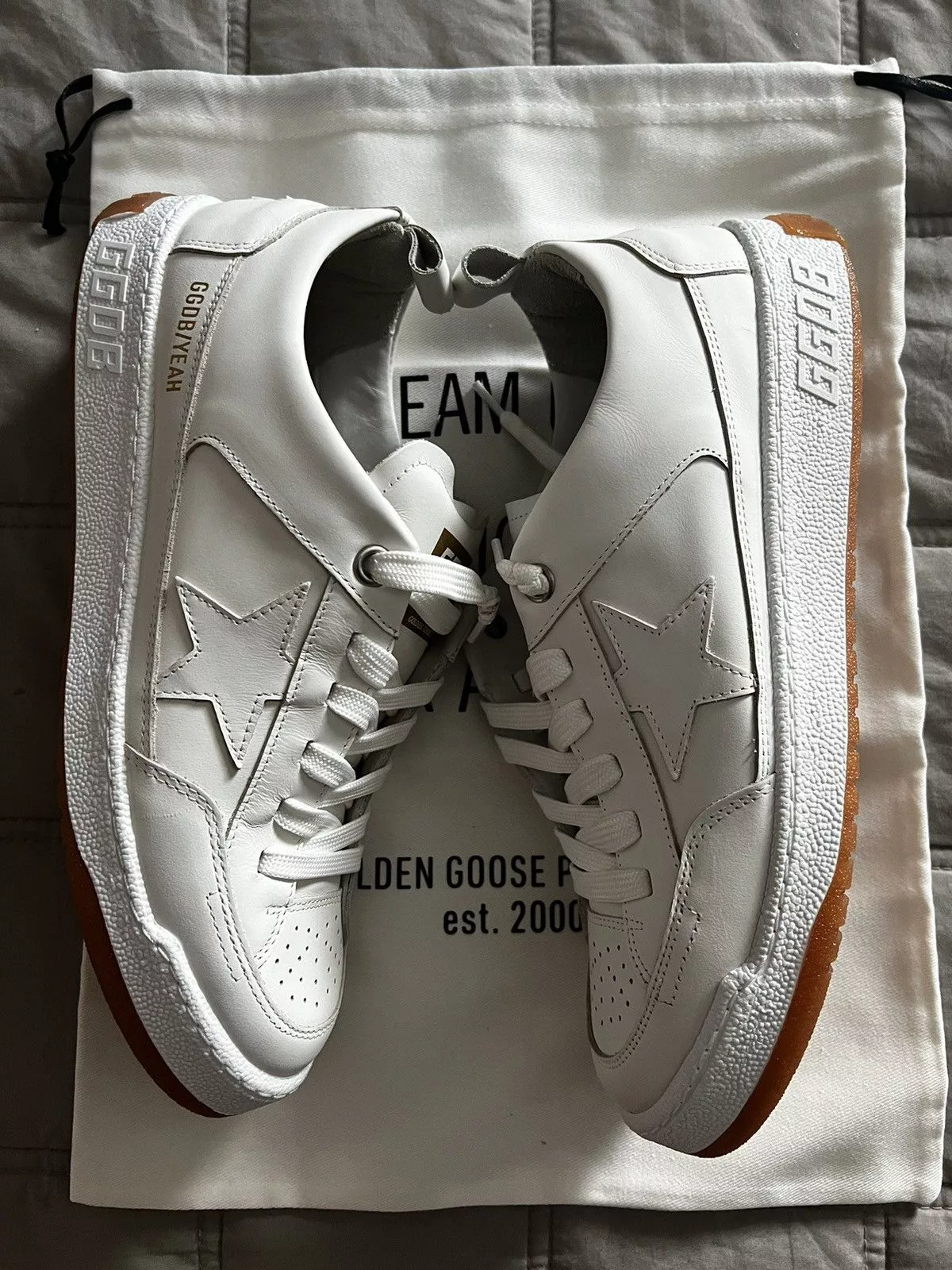 Golden Goose Low Top Sneakers Golden goose Yeah White