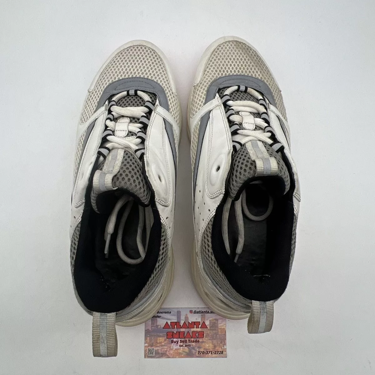 Dior Low Top Sneakers Dior b22 white orange